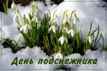День подснежника День подснежника
